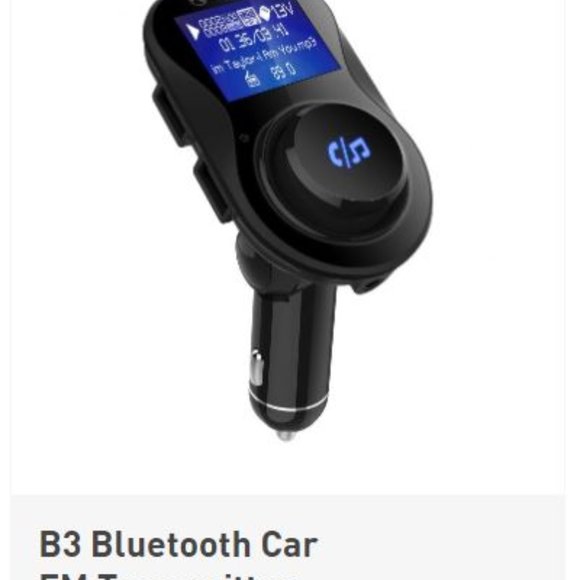 B3 Bluetooth Car FM Transmitter - Picture 1 of 4